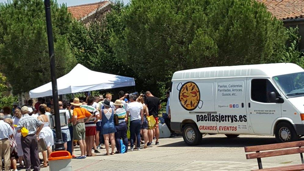 Comidas a gran escala para eventos multitudinarios