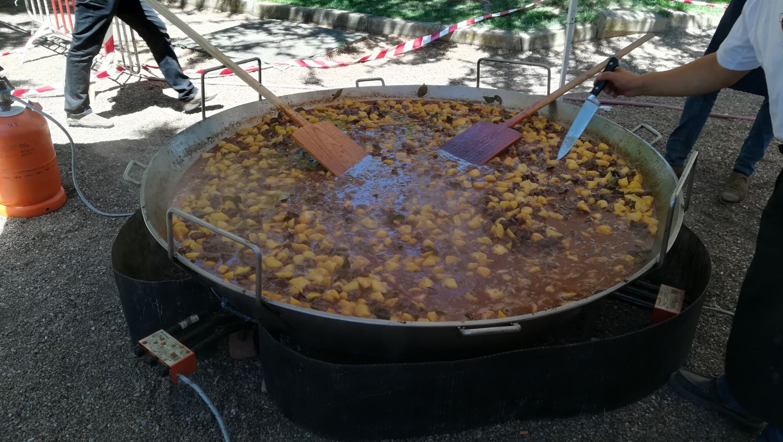 Paellas gigantes para fiestas