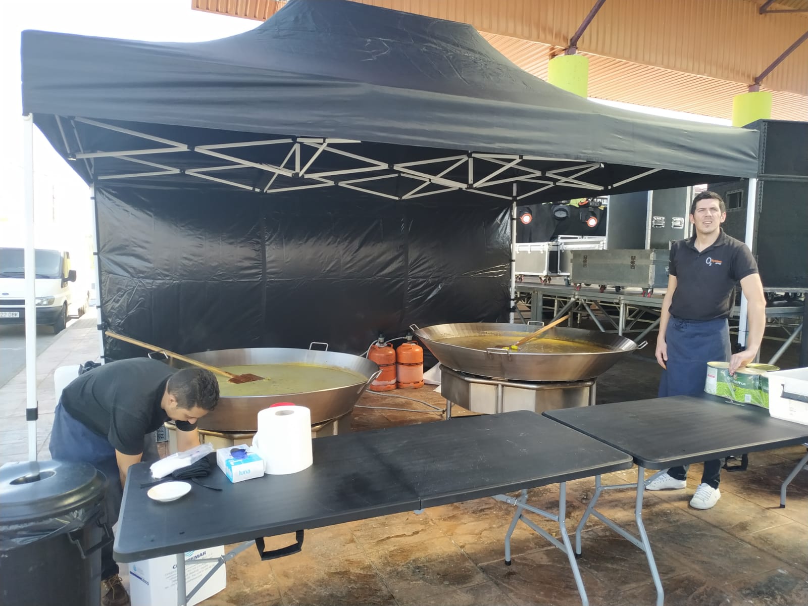 Paellas gigantes para eventos en Salamanca